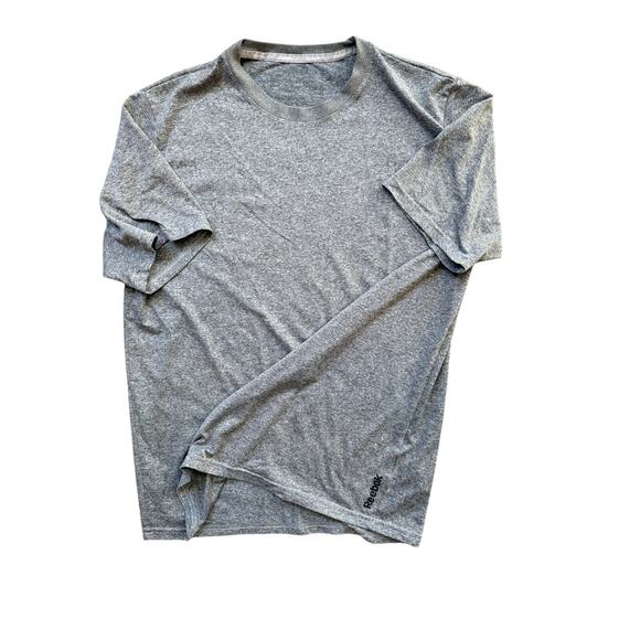 Reebok Men’s Performance T-Shirt M - Gray Athletic Activewear - Picture 1 of 4